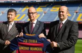 FC Barcelona opent voetbalschool in China